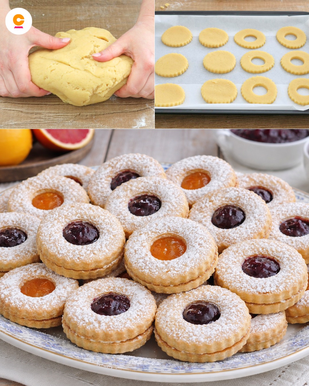 Ciambelline Sarde: la ricetta tradizionale dei biscottini farciti con la confettura